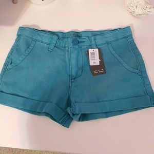 Girls Size 10 Teal Shorts